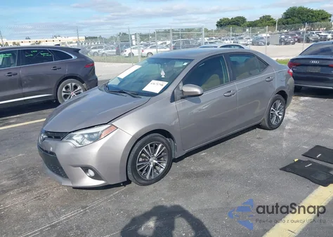 2016 Toyota Corolla Le Plus from USA, damaged, VIN 2T1BURHE7GC610401